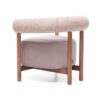 Silla de diseño nórdico vintage WINNIE madera de haya y tapizada a medida - Imagen 10