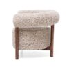 Silla de diseño nórdico vintage WINNIE madera de haya y tapizada a medida - Imagen 4