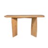 6080101 Consola de diseño rústico BARCELONA 150 madera maciza de acacia