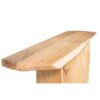 6080101 Consola de diseño rústico BARCELONA 150 madera maciza de acacia