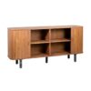 6080301 Aparador de diseño rústico industrial BARCELONA 180 madera de acacia y hierro
