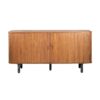 6080301 Aparador de diseño rústico industrial BARCELONA 180 madera de acacia y hierro