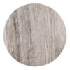 614754 Mesa de comedor diseño rústico moderno 115 madera y mármol tonos grises