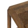 614964 Mesa de centro de diseño rústico 130 madera de mango natural