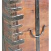 6820423 Baúl de diseño clásico ALHAMBRA 127 madera reciclada con detalles de metal