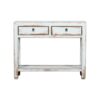 BF140 Consola de diseño oriental 100 madera de olmo con desgastes