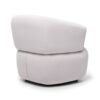 Sillón de diseño redondeado BOLL tapizado a medida - Imagen 5