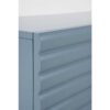 11523 Mueble de televisión diseño moderno 180 color azul paloma con relieve