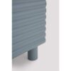 11523 Mueble de televisión diseño moderno 180 color azul paloma con relieve