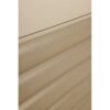 11524 Aparador de diseño moderno 180 color beige arena y frente con relieve