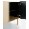 11526 Mueble de televisión de gran tamaño diseño moderno 200 color beige arena