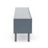 11527 Mueble de televisión de gran tamaño diseño moderno 200 color azul paloma