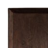 615132 Mueble de televisión de gran tamaño diseño rústico 200 madera de mango marrón