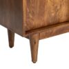 615138 Mueble de televisión de diseño rústico 150 madera de mango natural
