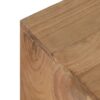 614467 Mueble de televisión de gran tamaño diseño rústico industrial 200 madera de acacia y hierro