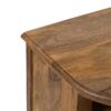 614965 Mueble de televisión gran tamaño diseño rústico 198 madera de mango acabado natural