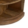 614966 Aparador de gran tamaño diseño rústico 189 madera de mango acabado natural