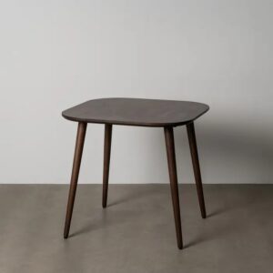615812 Mesa de comedor diseño rústico 80 madera de mango natural