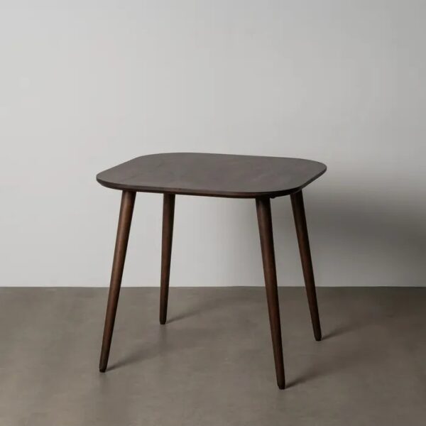 615812 Mesa de comedor diseño rústico 80 madera de mango natural
