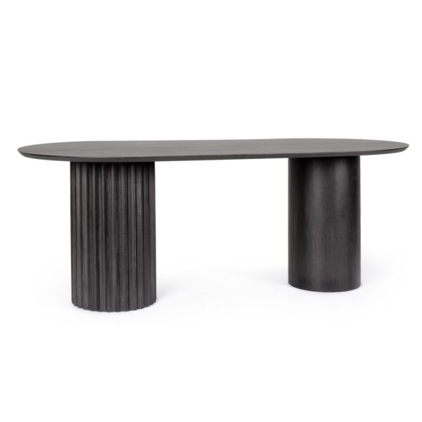 0747218 Mesa de comedor gran tamaño diseño moderno ORISSA 200 madera de mango