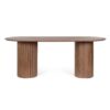 0747239 Mesa de comedor gran tamaño diseño moderno ORISSA 200 madera de mango