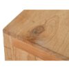 334012 Mesita de noche diseño rústico oriental 45 madera de mindi natural