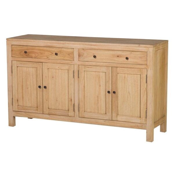 334013 Aparador d diseño rústico oriental 140 madera mindi natural