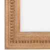 6050301 Espejo de diseño étnico ALMERÍA 90 madera de mango con tallas