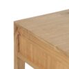 614422 Consola o escritorio de diseño rústico oriental 130 madera mindi natural