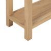 614621 Consola de diseño rústico oriental 70 madera mindi natural