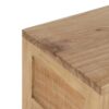614621 Consola de diseño rústico oriental 70 madera mindi natural