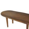 615011 Mesa de centro diseño rústico JACOB 130 madera de suar formas irregulares