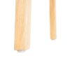 615494 Silla de diseño rústico vintage madera y fibras naturales