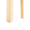 615497 Taburete alto de diseño rústico vintage madera y fibras naturales