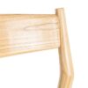 615499 Silla de diseño rústico vintage madera de fresno y fibras naturales