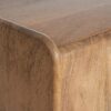 615869 Mueble de televisión de diseño rústico 160 madera de mango acabado natural