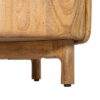 615870 Aparador de diseño rústico 160 madera de mango acabado natural