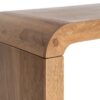 615872 Banco de gran tamaño diseño rústico 147 madera de mango acabado natural