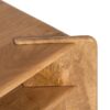 615873 Mesa de centro de diseño moderno 121 madera de mango natural