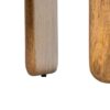 615873 Mesa de centro de diseño moderno 121 madera de mango natural