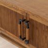 34NJ25206 Mueble de televisión de diseño HEREA 198 madera de fresno acanalado - Imagen 3