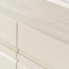 34AC25584CB Aparador de diseño moderno EO 200 porcelánico y beige brillo - Imagen 3