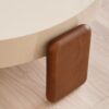 34AC25580 Mesa de centro de diseño moderno OBI 110 lacado brillo y madera de nogal - Imagen 3