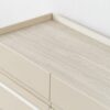 34AC25585CB Mueble de televisión de diseño moderno EO 200 porcelánico y beige brillo - Imagen 3