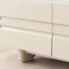 34AC25585CB Mueble de televisión de diseño moderno EO 200 porcelánico y beige brillo - Imagen 4