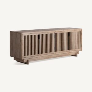 37006 Aparador de gran tamaño diseño rústico GÀBIA 234 madera de mango acabado arenado