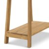 5930180 Consola de diseño rústico IBIZA 80 madera reciclada de teka