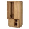 6396014 Armario de diseño rústico nórdico EYRE 90 madera de teka natural